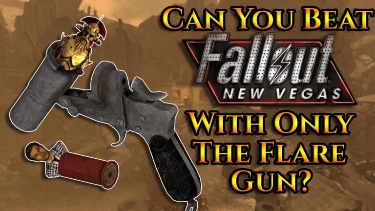 Can You Beat Fallout: New Vegas With Only The Flare Gun?