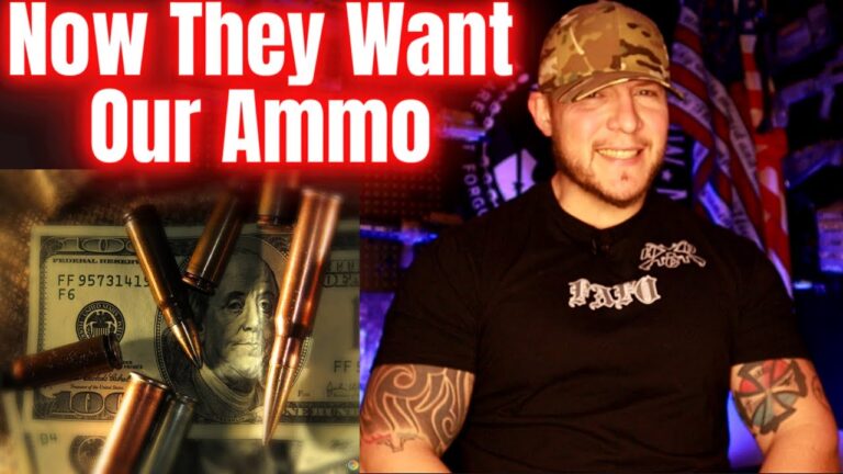 Now They Want Our Ammo, Because They Can't Take Our Guns