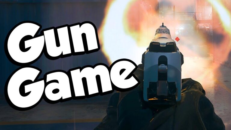 Playing “MW2 GUN GAME” before anyone else…