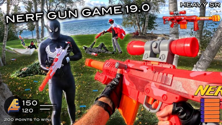 NERF GUN GAME 19.0 | Nerf First Person Shooter!