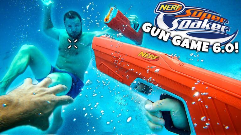 NERF GUN GAME | SUPER SOAKER EDITION 6.0 (Nerf First Person Shooter)