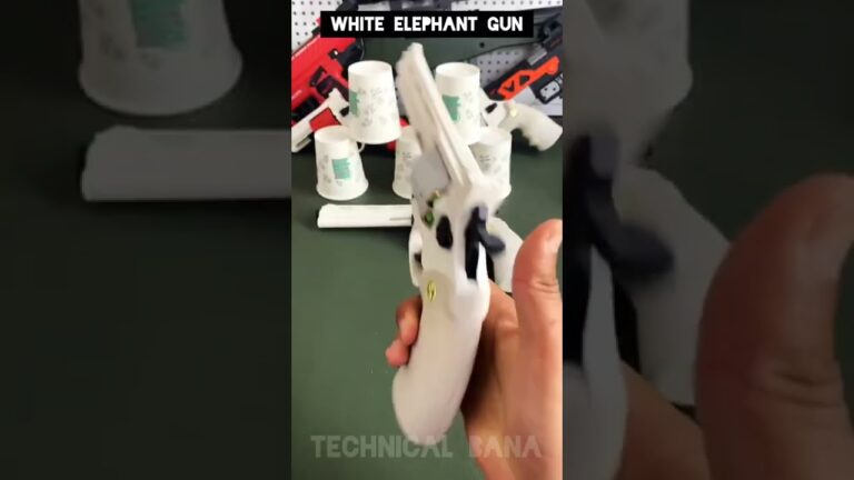 mini toy gun || white elephant toy guns || #shorts #viral