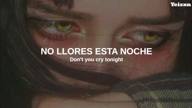 Guns N' Roses – Don't Cry // Español + English
